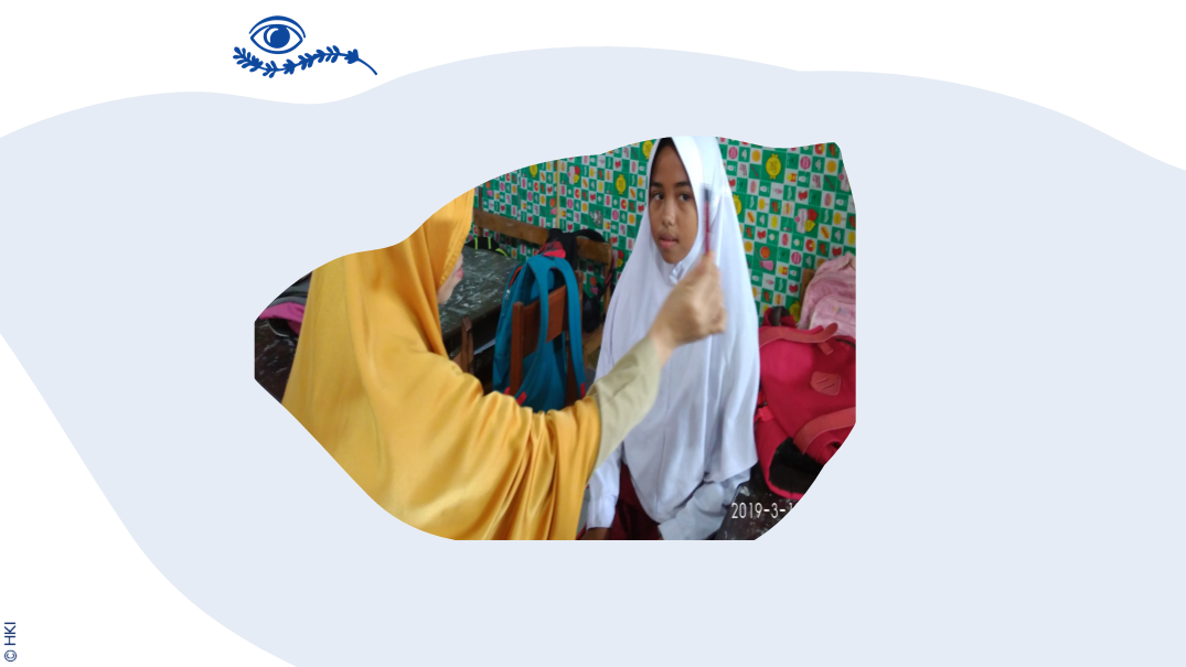 Thanks to our partner Helen Keller International, we have provided eye care to +739,000 beneficiaries in France, Indonesia, USA, and Burkina Faso over the years.